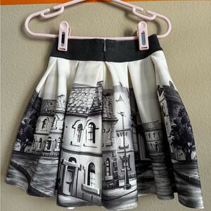 NWT Monnalisa neoprene skirt sz 3